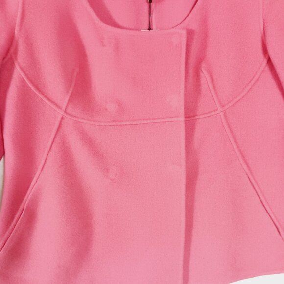 Talbots, NWT, Wool Blend Jacket, Kate Fit, Camellia Pink, 3/4 Sleeve, Size 10 - Picture 6 of 16